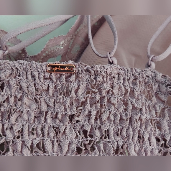 BUNDLE - 2 PINK Victoria's Secret Bralettes - Picture 7 of 15